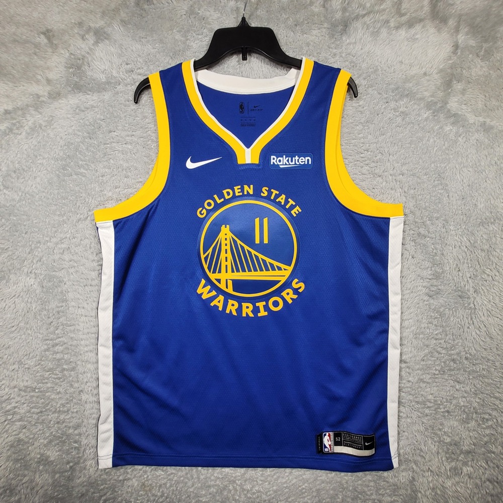Nike Golden State Warriors Thompson #11 NBA Jersey Swingman Royal Blue‎ XL